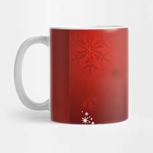 Red Christmas pattern Mug